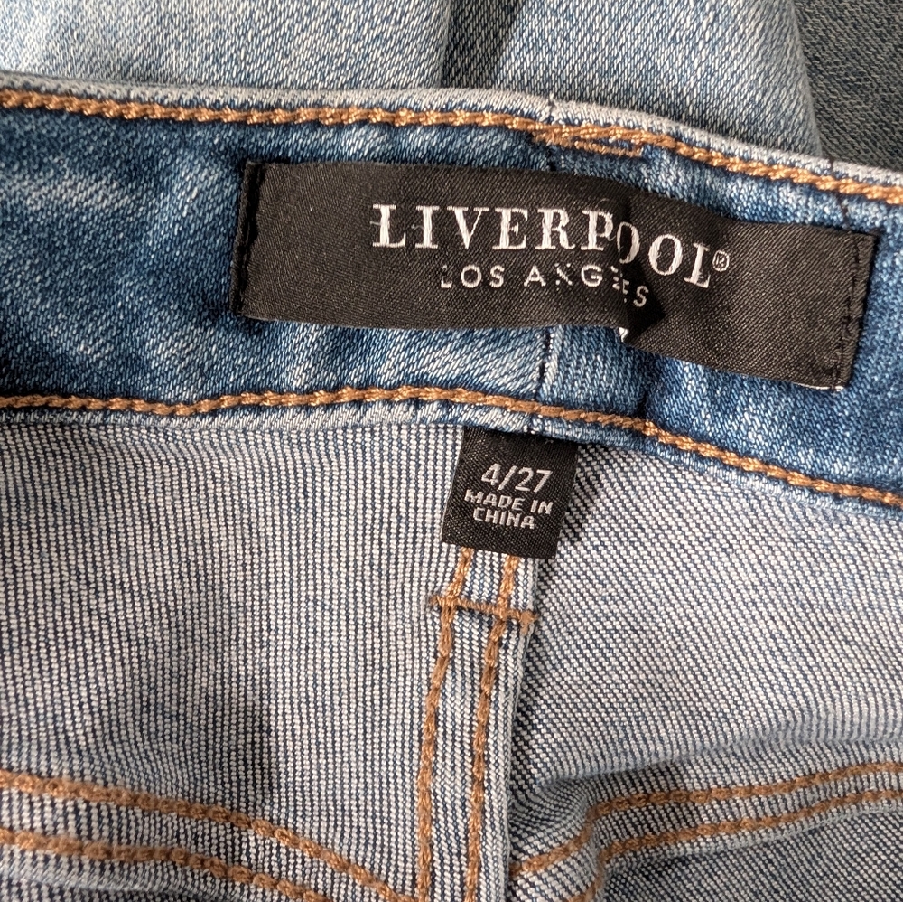 Liverpool Jean Company Charlie Crop Skinny 4/27 - Picture 10 of 12